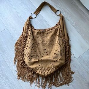 Boho Slouchy Fringe Bag